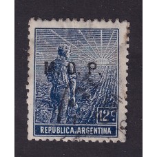 ARGENTINA SERVICIO OFICIAL GJ 524 ESTAMPILLA USADA U$ 7,50